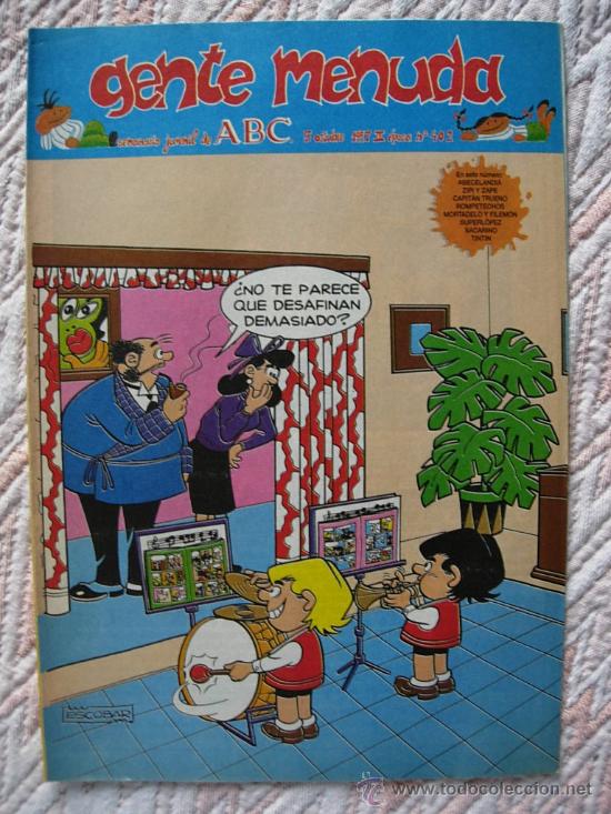 C&oacute;mics: GENTE MENUDA N&ordm; 402 - Foto 1