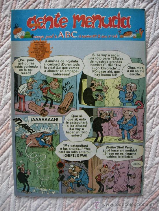 C&oacute;mics: GENTE MENUDA N&ordm; 408 - Foto 1