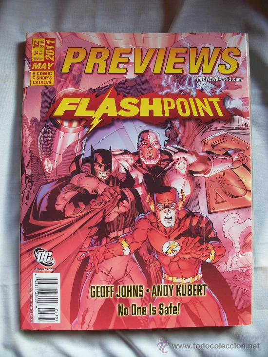 C&oacute;mics: REVISTA PREVIEWS - FLASHPOINT- MAYO 2011 - INGLES - MAS DE 400 PAGS - Foto 1
