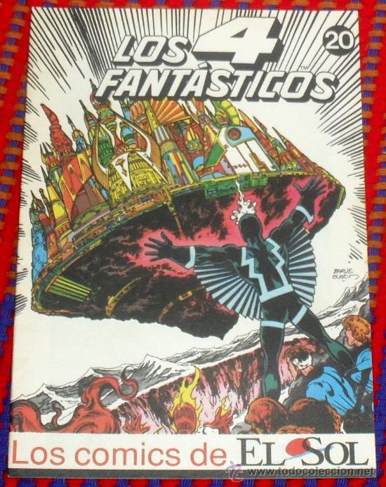 C&oacute;mics: Los comics de el sol n&ordm; 20 LOS 4 FANTASTICOS - Foto 1