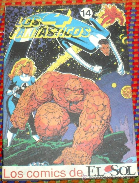 C&oacute;mics: comics de el sol n&ordm; 14 LOS 4 FANTASTICOS - Foto 1