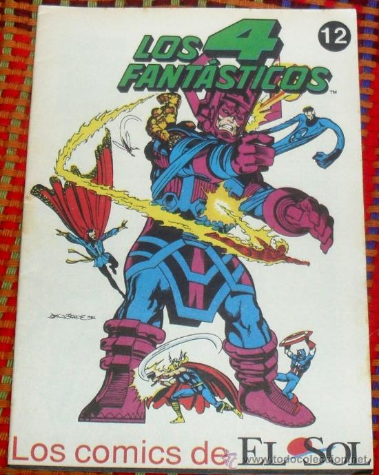 C&oacute;mics: comics de el sol n&ordm; 12 LOS 4 FANTASTICOS - Foto 1