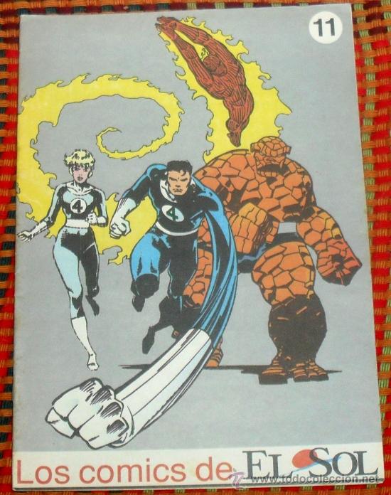 C&oacute;mics: comics de el sol n&ordm; 11 LOS 4 FANTASTICOS - Foto 1