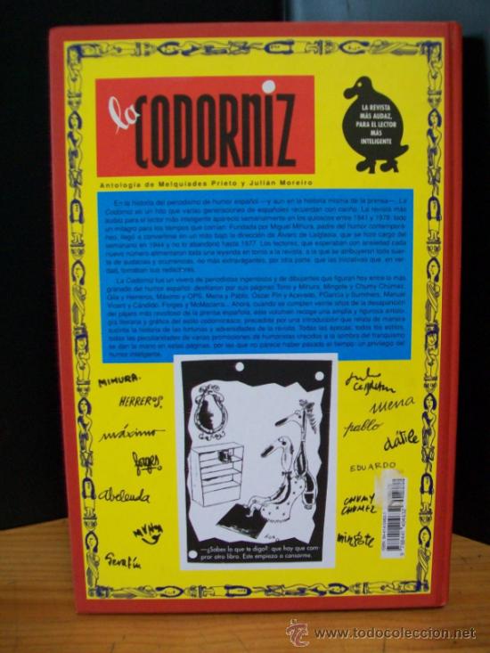 C&oacute;mics: La Codorniz - Antolog&iacute;a (1941-1978). 1998 - Foto 2