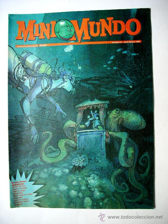 C&oacute;mics: MINIMUNDO--N&ordm; 21--A&Ntilde;O 1995 ORIGINAL - Foto 1