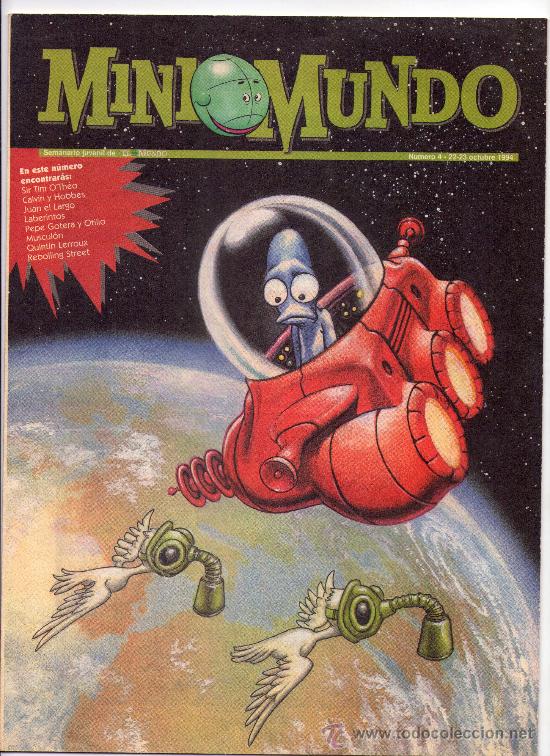 C&oacute;mics: MINIMUNDO--N&ordm; 4--A&Ntilde;O 1994 ORIGINAL - Foto 1