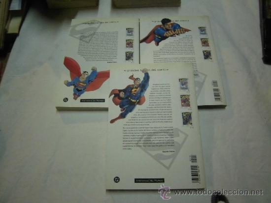 C&oacute;mics: SUPERMAN  TOMOS 1-2 Y 3 BIBLIOTECA EL MUNDO - Foto 2