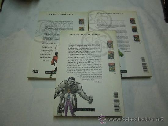 C&oacute;mics: EL INCREIBLE HULK  TOMOS 1-2 Y 3  BIBLIOTECA EL MUNDO - Foto 2