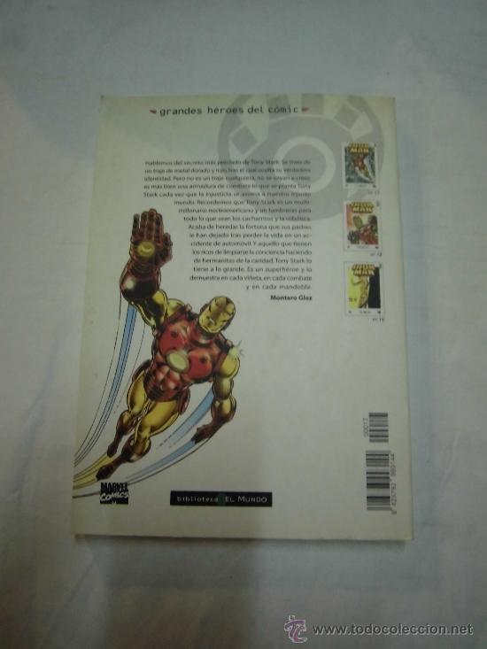 C&oacute;mics: IRON MAN  TOMO 1  BIBLIOTECA EL MUNDO - Foto 2