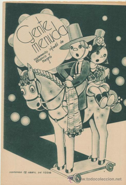 C&oacute;mics: Gente Menuda. 12 Abril 1936. - Foto 1