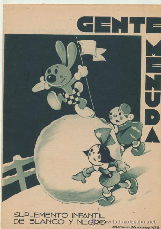C&oacute;mics: Gente Menuda. 26 Enero 1936. - Foto 1