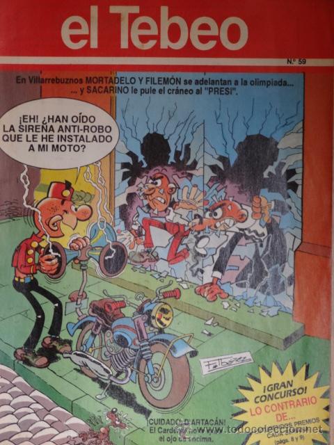 C&oacute;mics: EL TEBEO - MORTADELO Y FILEMON - N.59 - Foto 1