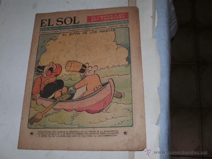 C&oacute;mics: EL SOL - EL CAPITAN Y SUS DOS SOBRINOS - - Foto 1