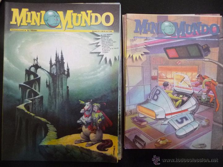 C&oacute;mics: MINIMUNDO. LOTE DE 68 N&Uacute;MEROS. - Foto 6