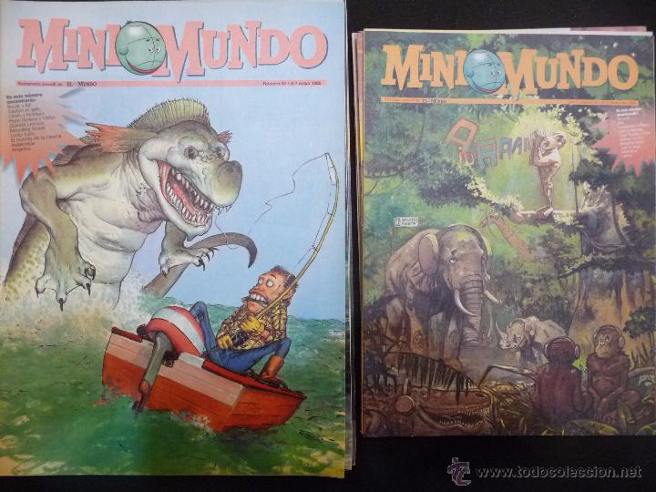 C&oacute;mics: MINIMUNDO. LOTE DE 68 N&Uacute;MEROS. - Foto 7