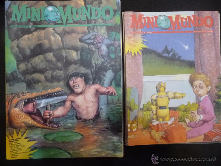 C&oacute;mics: MINIMUNDO. LOTE DE 68 N&Uacute;MEROS. - Foto 8