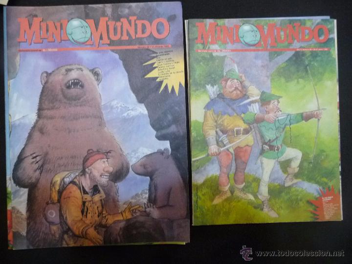 C&oacute;mics: MINIMUNDO. LOTE DE 68 N&Uacute;MEROS. - Foto 9