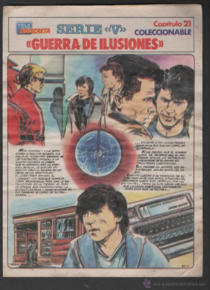 C&oacute;mics: TELE INDISCRETA COLECCIONABLE SERIE V CAPITULO 21 - Foto 1