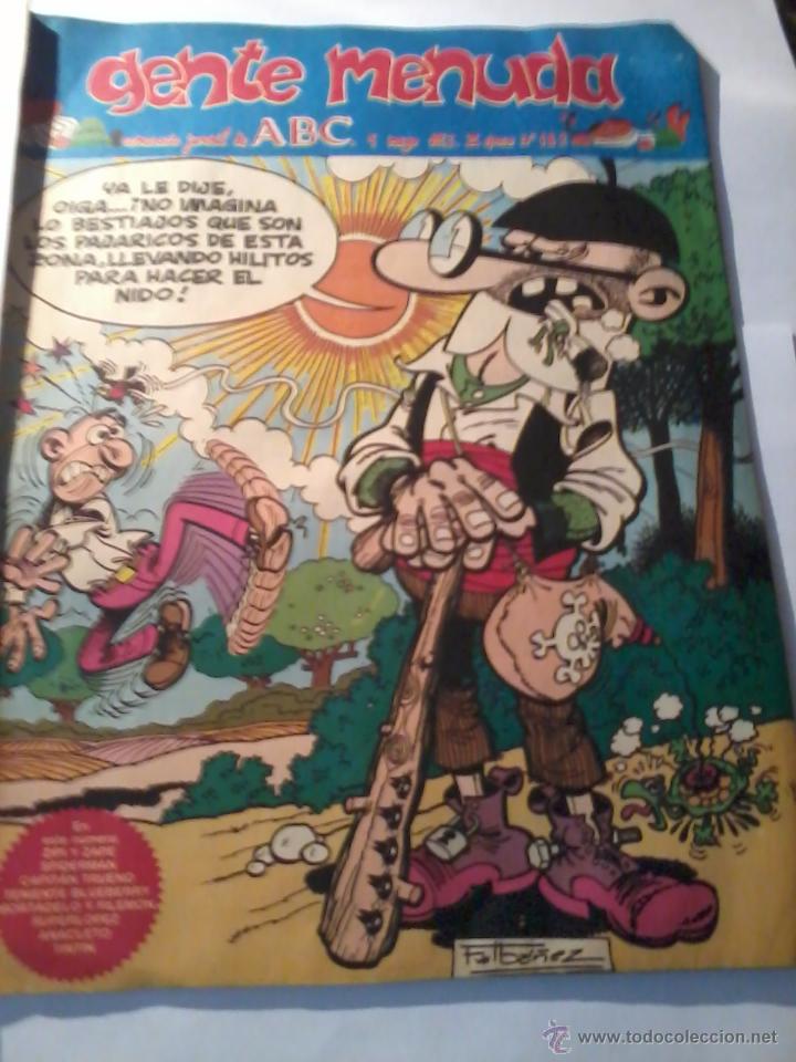 C&oacute;mics: GENTE MENUDA. SUPLEMENTO ABC. N&ordm; 182. EST18B3 - Foto 1
