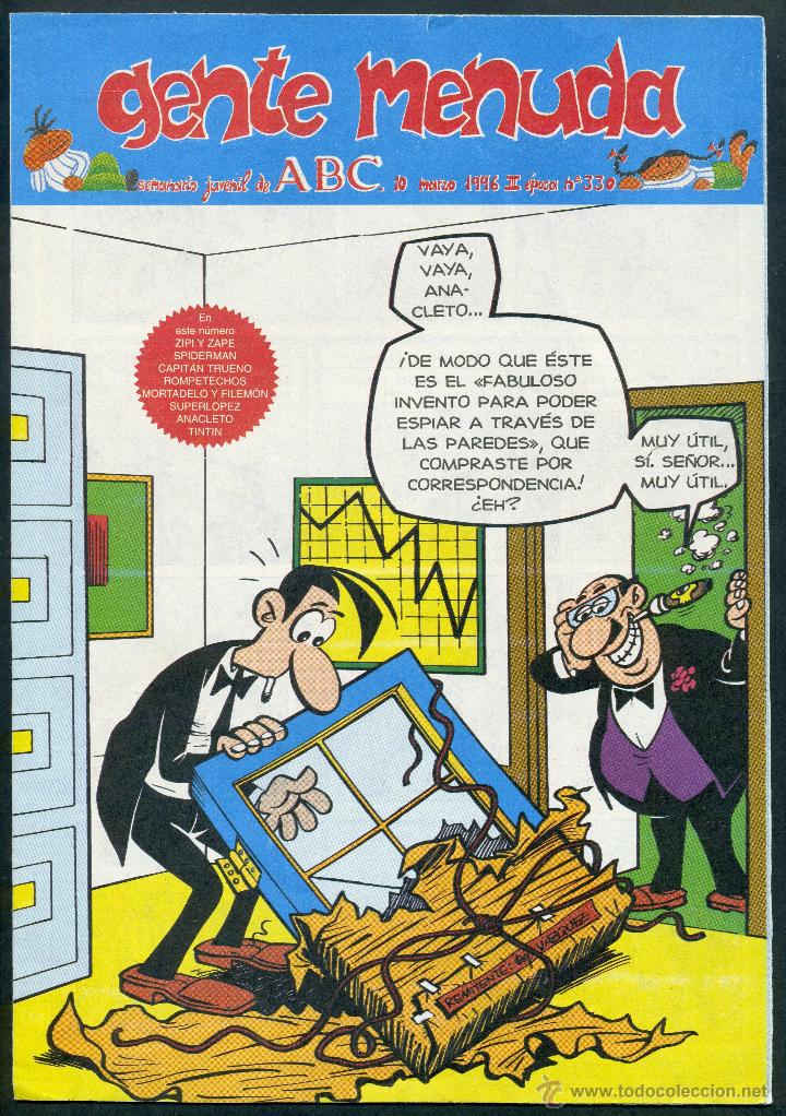C&oacute;mics: GENTE MENUDA ABC - N&ordm; 330 - Foto 1