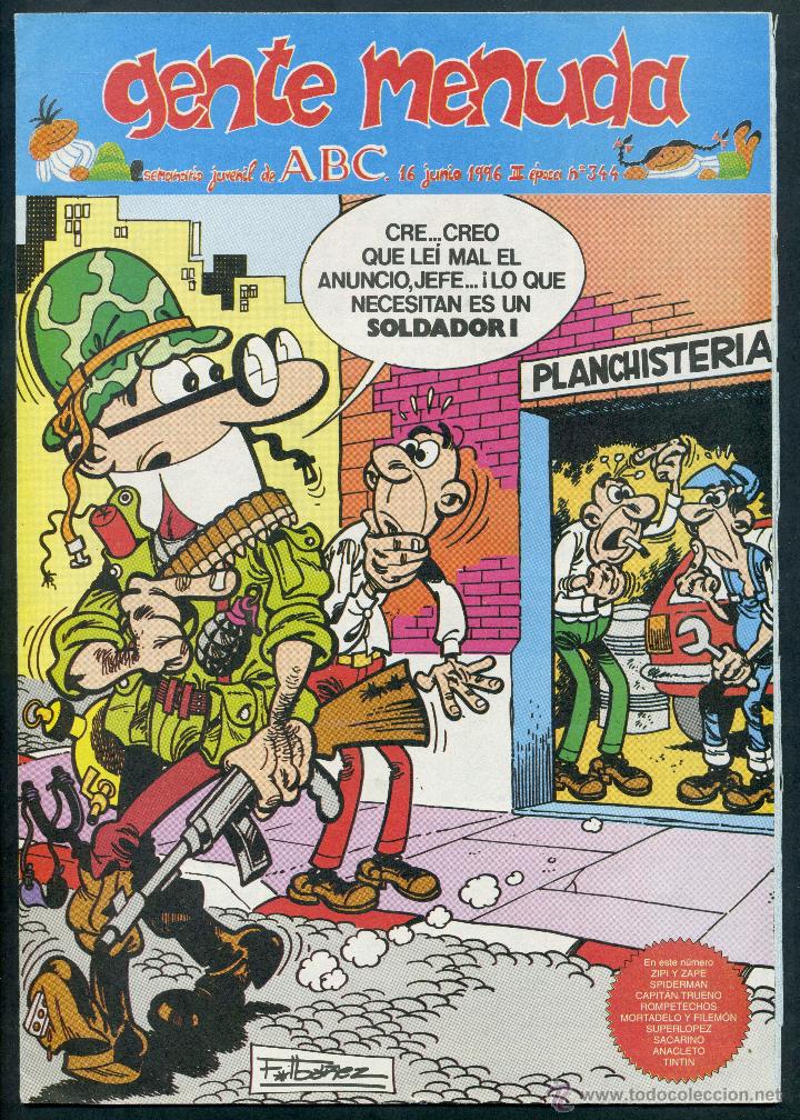 C&oacute;mics: GENTE MENUDA ABC - N&ordm; 344 - Foto 1