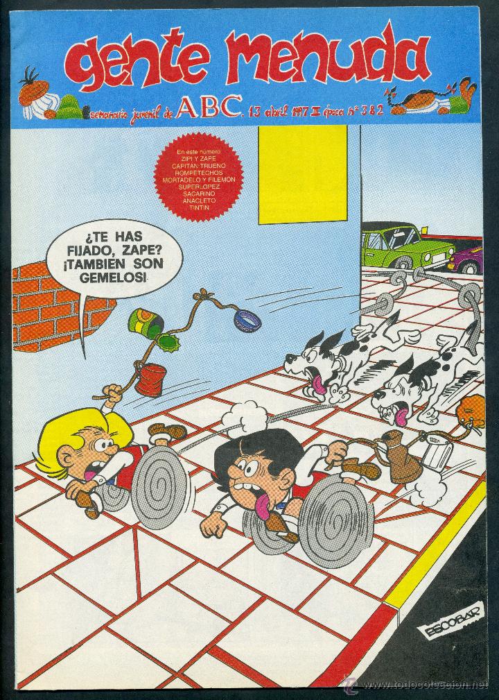 C&oacute;mics: GENTE MENUDA ABC - N&ordm; 382 - Foto 1