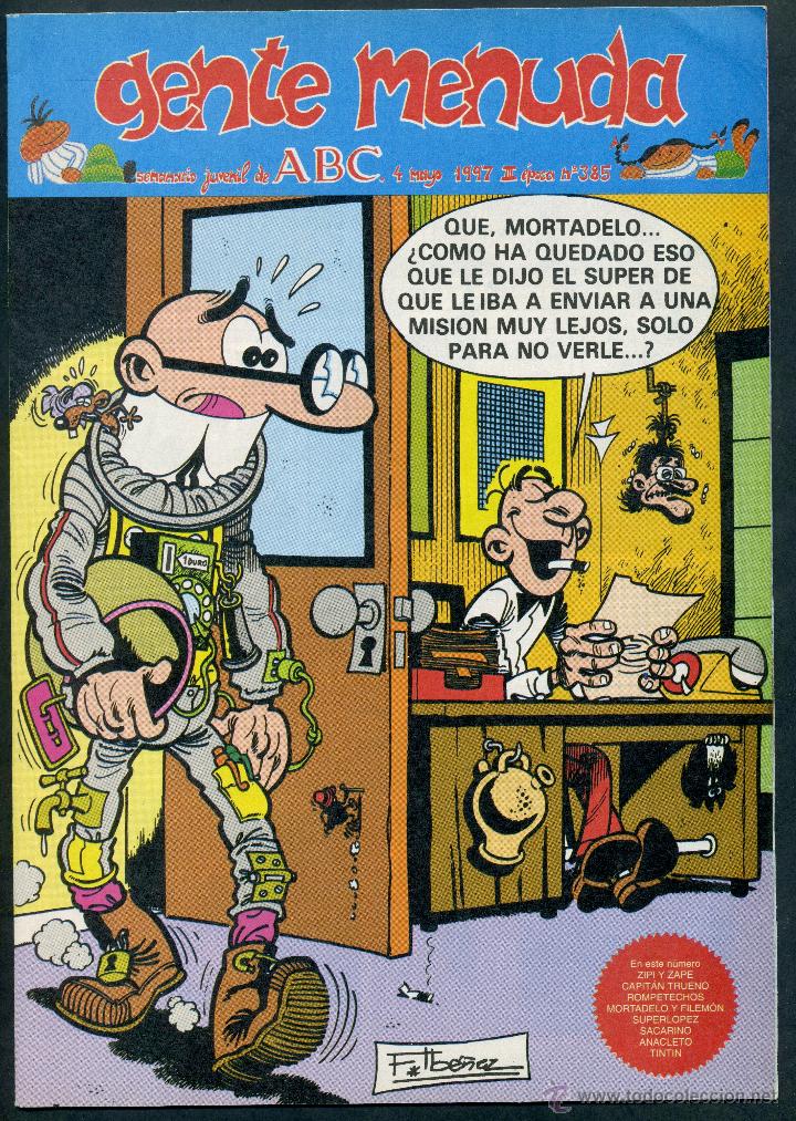 C&oacute;mics: GENTE MENUDA ABC - N&ordm; 385 - Foto 1