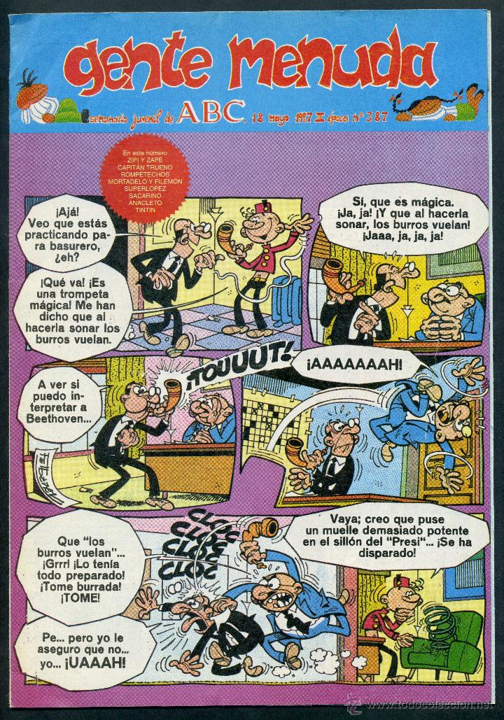 C&oacute;mics: GENTE MENUDA ABC - N&ordm; 387 - Foto 1