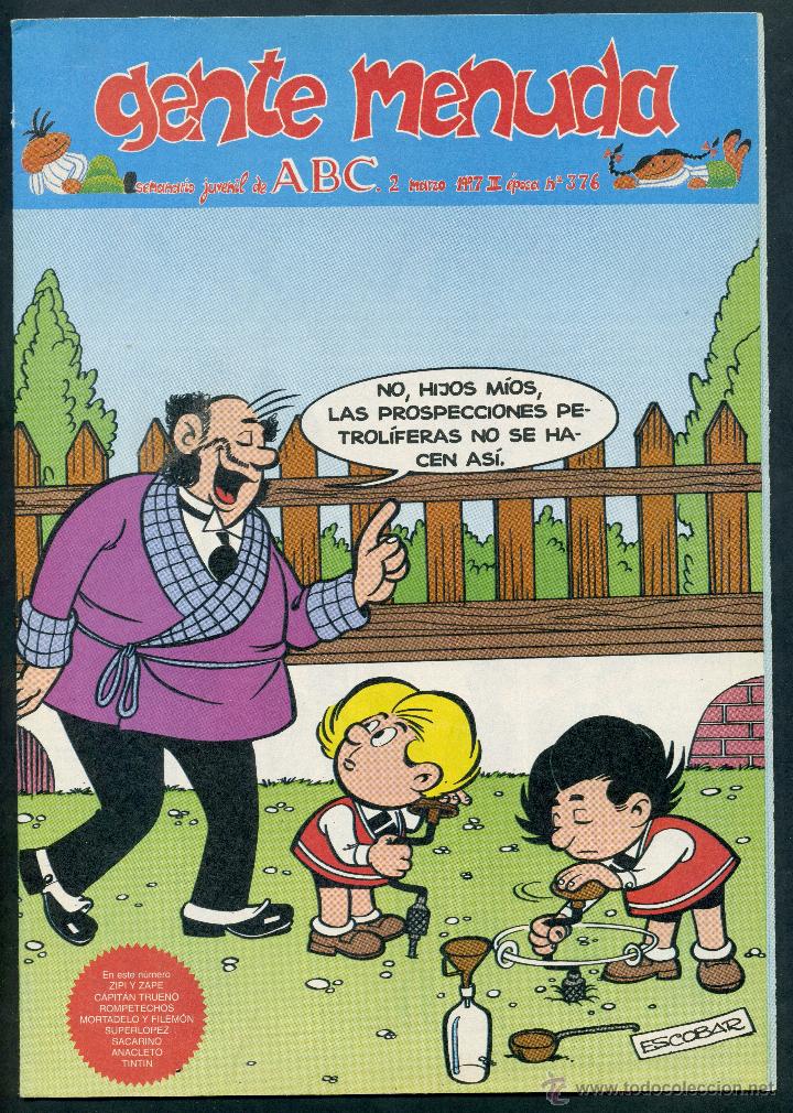 C&oacute;mics: GENTE MENUDA ABC - N&ordm; 376 - Foto 1