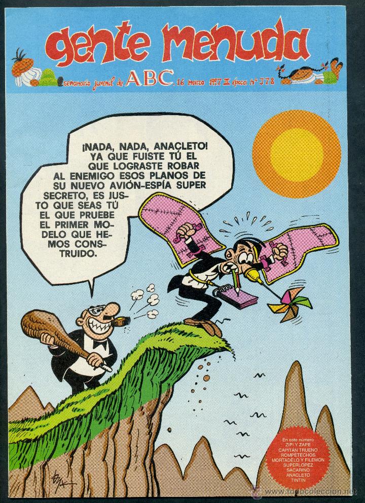 C&oacute;mics: GENTE MENUDA ABC - N&ordm; 378 - Foto 1