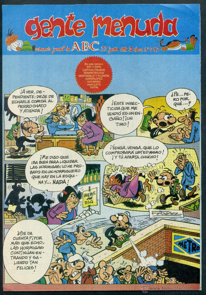 C&oacute;mics: GENTE MENUDA ABC - N&ordm; 392 - Foto 1