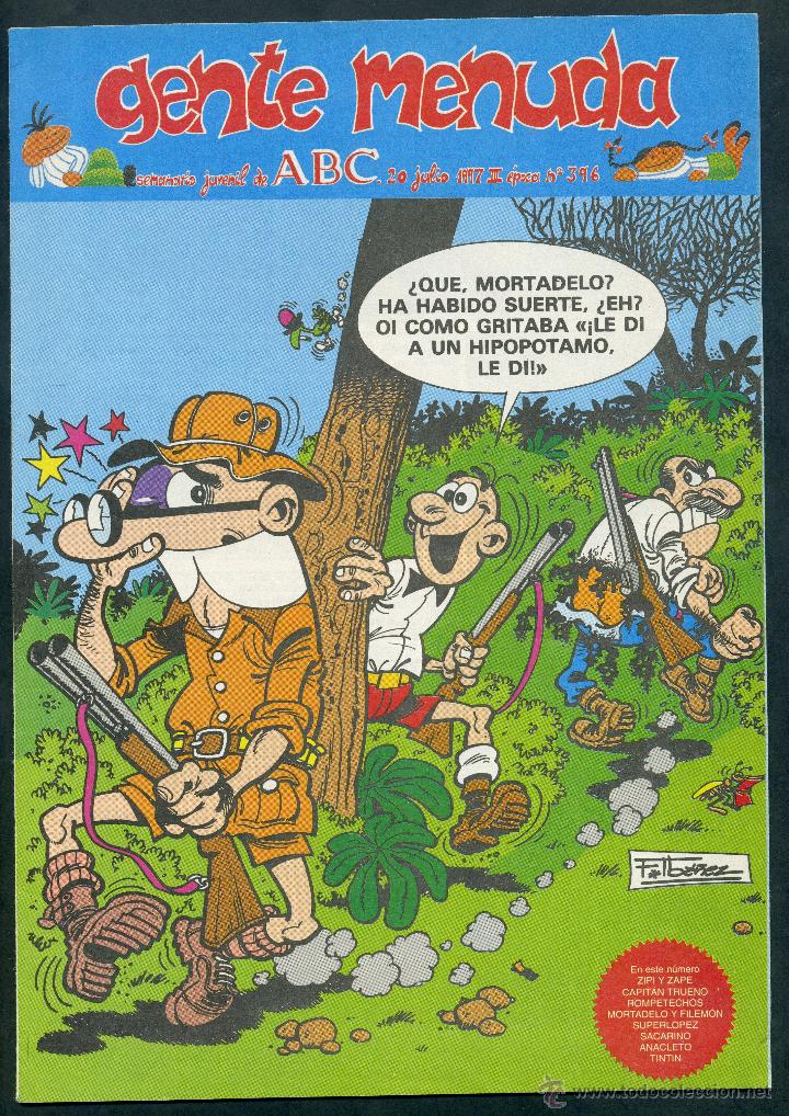 C&oacute;mics: GENTE MENUDA ABC - N&ordm; 396 - Foto 1