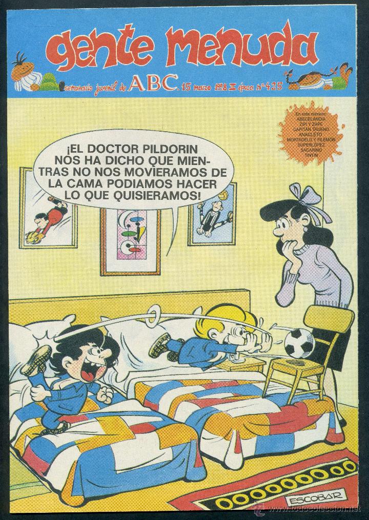 C&oacute;mics: GENTE MENUDA ABC - N&ordm; 425 - Foto 1