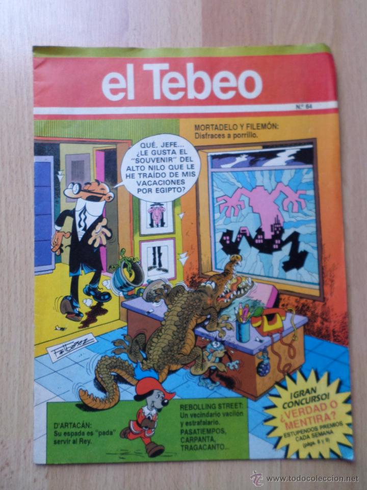 C&oacute;mics: SUPLEMENTO EL TEBEO NUMERO 64 (1991) - Foto 1