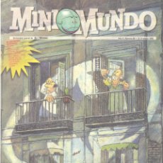 Cómics: MINI MUNDO Nº68. JUAN EL LARGO, CARLOTA, GASTÓN EL GAFE, PEPE GOTERA, REBOLLING STREET, BOB...