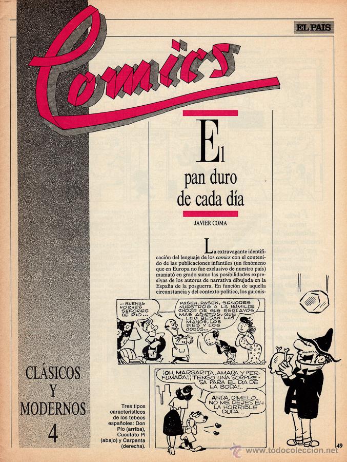 C&oacute;mics: COMICS, CLASICOS Y MODERNOS - Fasc&iacute;culo n&ordm; 4 El Pa&iacute;s - Foto 1