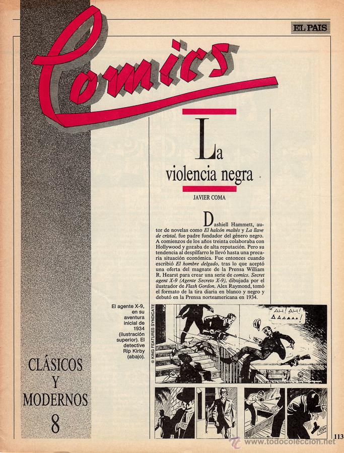 C&oacute;mics: COMICS, CLASICOS Y MODERNOS - Fasc&iacute;culo n&ordm; 8 El Pa&iacute;s - Foto 1