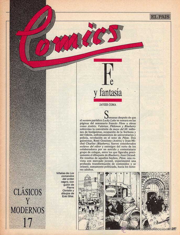 C&oacute;mics: COMICS, CLASICOS Y MODERNOS - Fasc&iacute;culo n&ordm; 17 El Pa&iacute;s - Foto 1