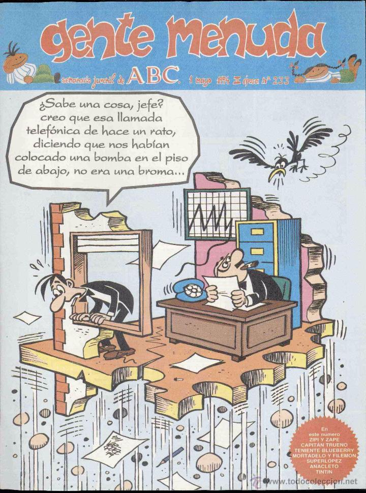 C&oacute;mics: GENTE MENUDA, A, B, C, N&ordm; 233 - Foto 1