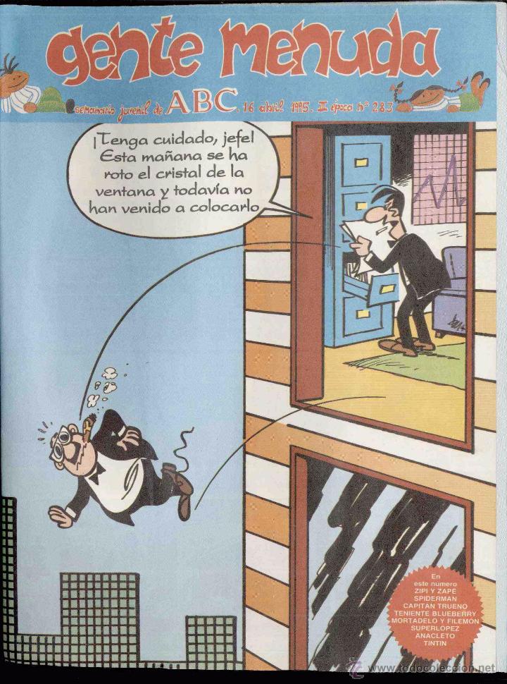 C&oacute;mics: GENTE MENUDA. A.B.C. N&ordm; 283 - Foto 1