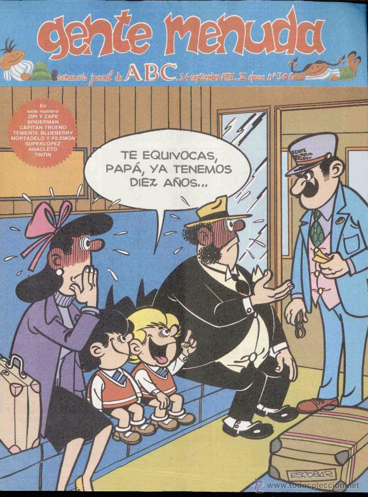 C&oacute;mics: GENTE MENUDA. A.B.C. N&ordm; 306 - Foto 1