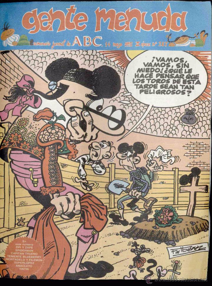 C&oacute;mics: GENTE MENUDA. A. B. C. N&ordm;287 - Foto 1