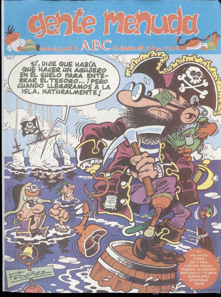 C&oacute;mics: GENTE MENUDA. A.B.C. N&ordm; 109 - Foto 1