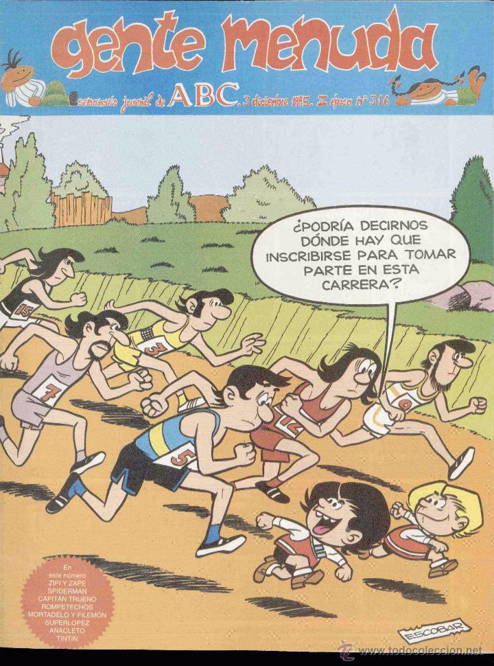 C&oacute;mics: GENTE MENUDA. A.B.C. N&ordm; 316 - Foto 1