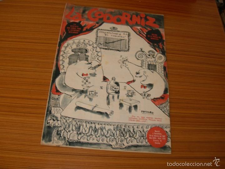 C&oacute;mics: LA CODORNIZ N&ordm; 1318  EDITA LA VANGUARDIA - Foto 1