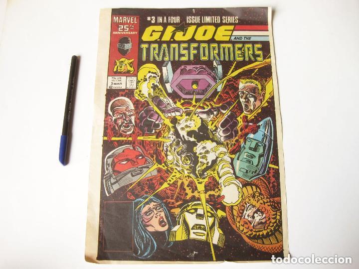 C&oacute;mics: Cartel de Gijoe. Transformers. - Foto 1