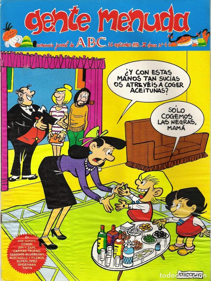 C&oacute;mics: GENTE MENUDA 44 - Foto 1