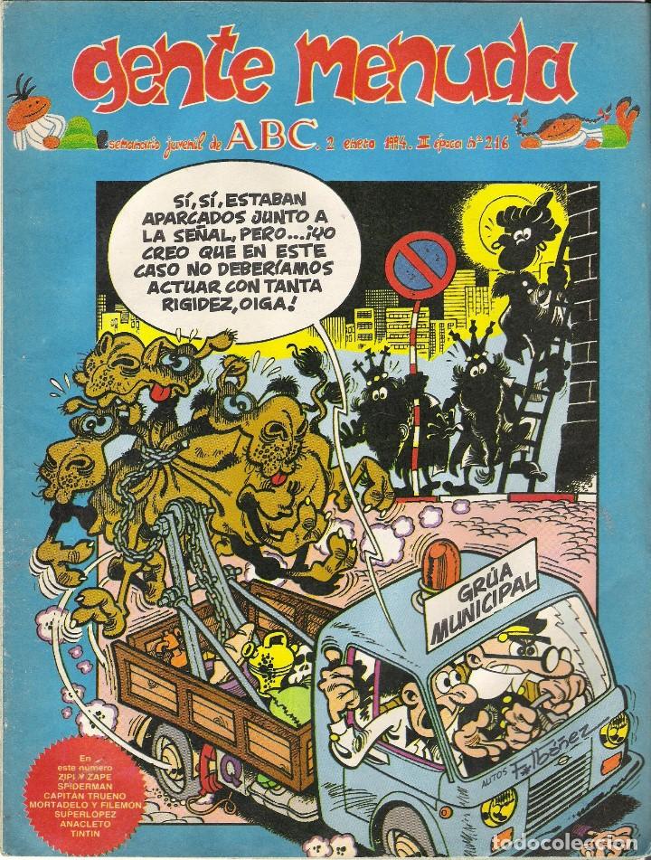 C&oacute;mics: GENTE MENUDA 216 - Foto 1