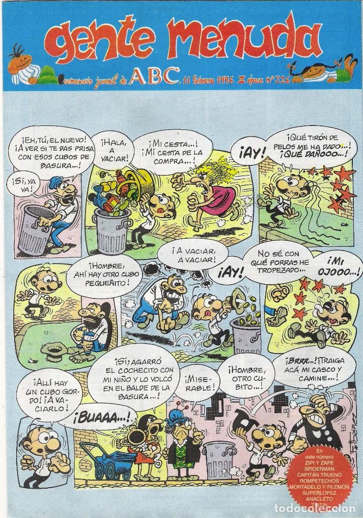 C&oacute;mics: GENTE MENUDA 326 - Foto 1