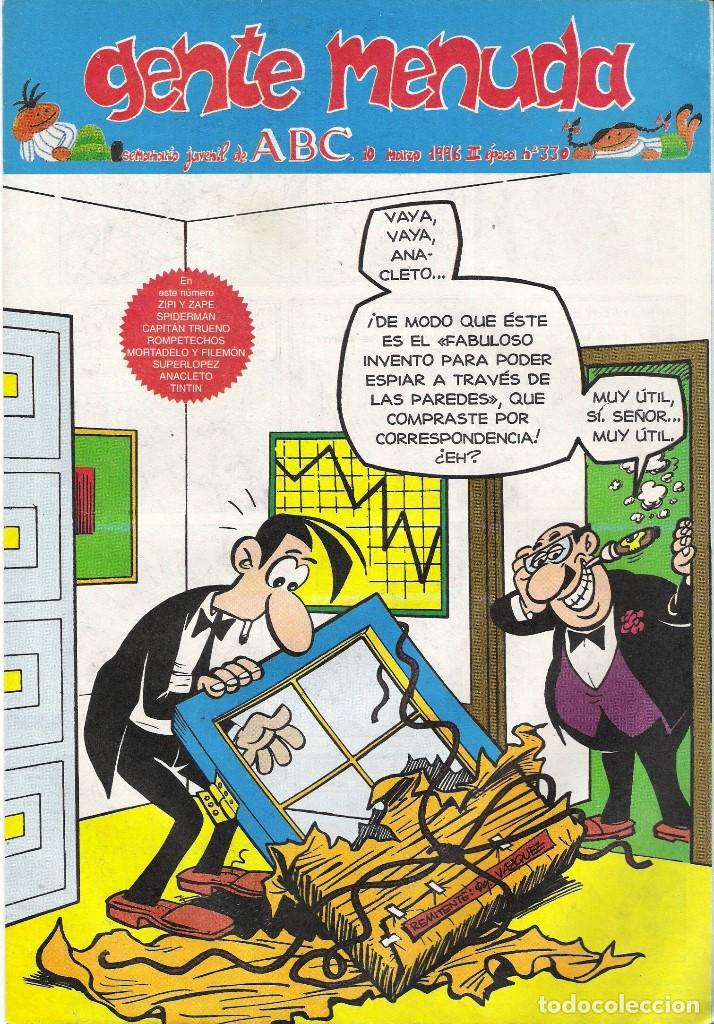 C&oacute;mics: GENTE MENUDA 330 - Foto 1